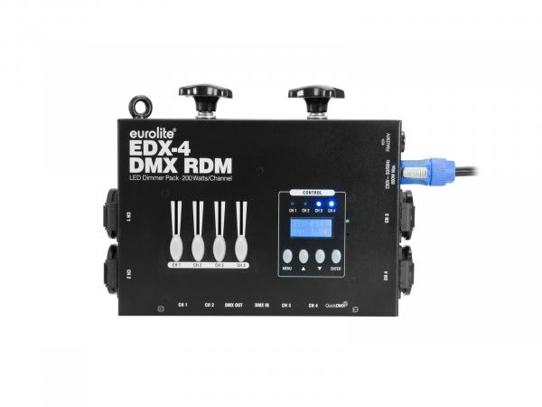 EUROLITE EDX-4 DMX RDM LED-Dimmerpack