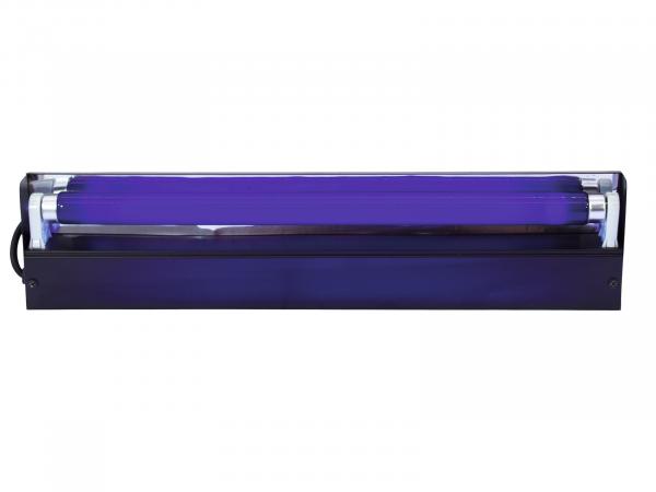 EUROLITE UV-Röhre Komplettset 45cm 15W metall sw