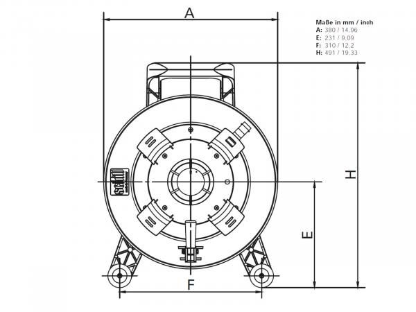 SCHILL Kabeltrommel GT 380.RM