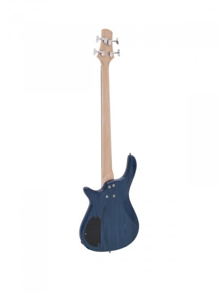 DIMAVERY SB-321 E-Bass, blau glänzend