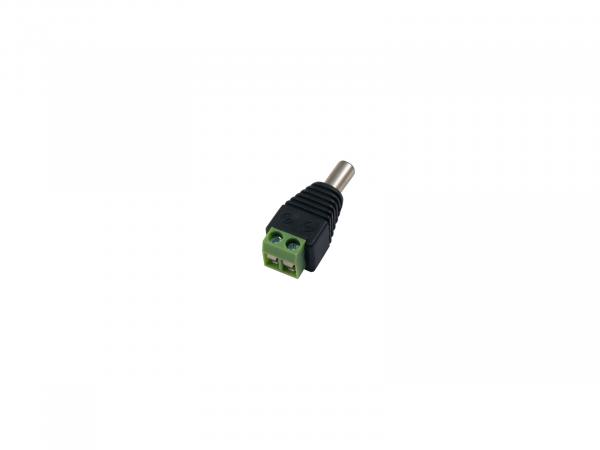EUROLITE Adapter Hohlstecker/Schraubklemme männlich