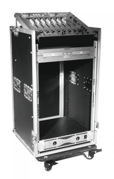 ROADINGER Spezial-Kombi-Case Profi, 17HE mit Rollen
