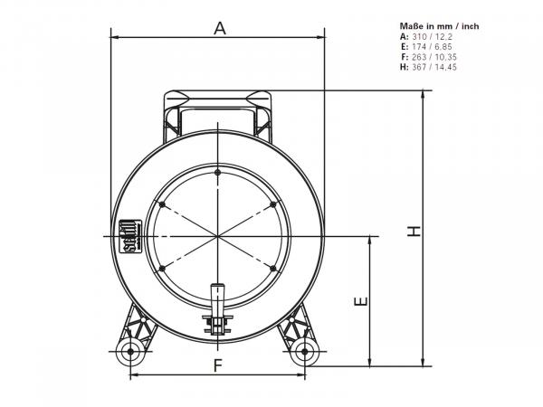 SCHILL Kabeltrommel GT 310.SO