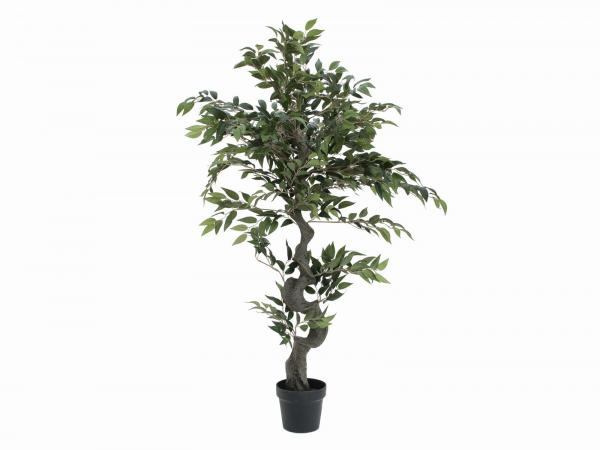 EUROPALMS Ficus Waldbaum, Kunstpflanze, 110cm