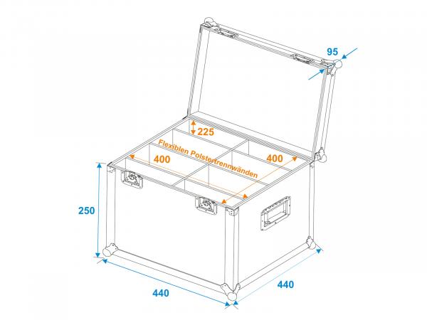 ROADINGER Universal-Transport-Case TDV-40 40x40x30cm
