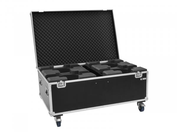 ROADINGER Flightcase 4x LED TMH-X19 Moving head