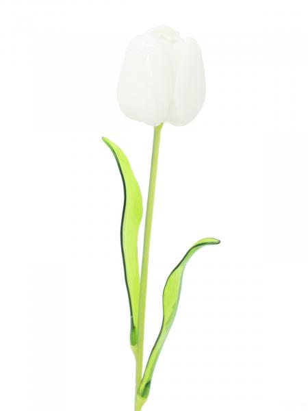 EUROPALMS Kristalltulpe, Kunstblume, weiß, 61cm 12x