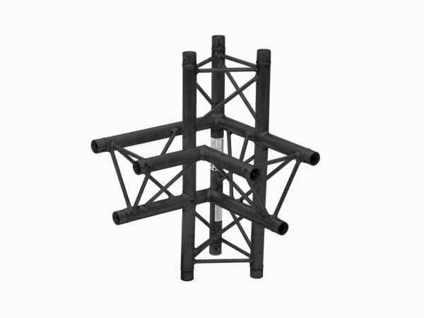 ALUTRUSS DECOLOCK DQ3-SPAC45 4-Weg Ecke rechts sw
