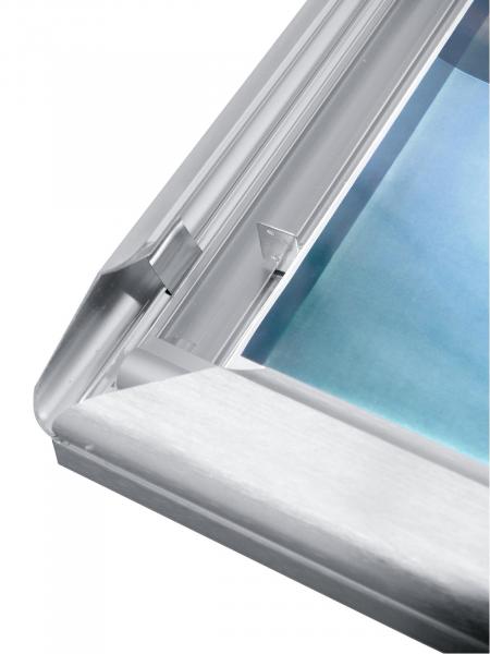 EUROPALMS Reklamewand A2, beleuchtet, aluminium