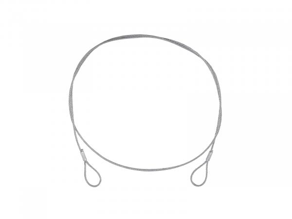 EUROLITE Stahlseil (FC) 900x3mm silber ohne Verbinder