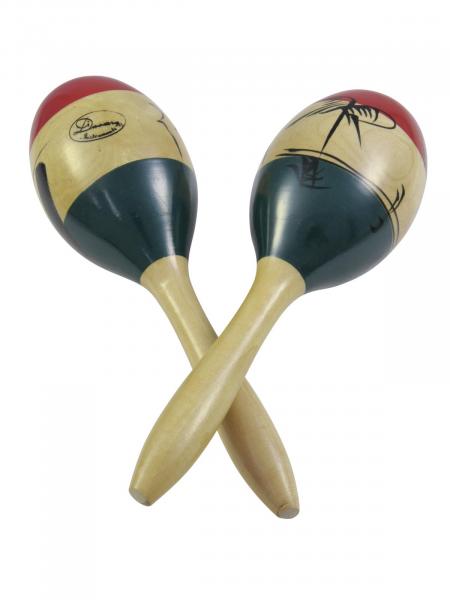 DIMAVERY Maracas Jamaika, Holz 2x