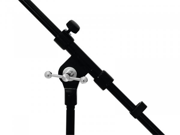 OMNITRONIC Mikrofonstativ mit Galgen, PRO sw
