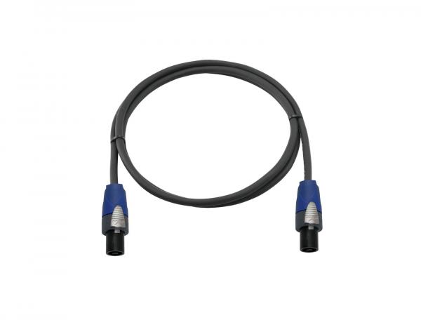 PSSO Lautsprecherkabel Speakon 2x2,5 1,5m sw
