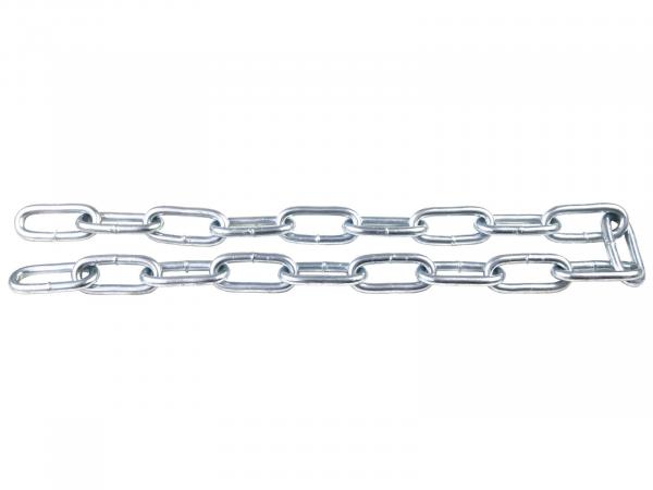 EUROLITE Rundstahlkette 8mm, WLL 200kg, 1m