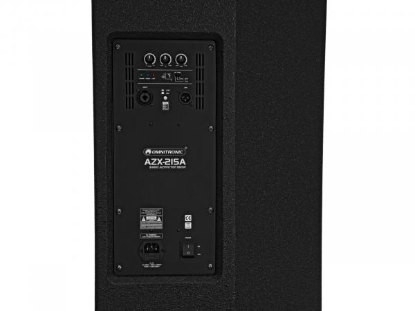 OMNITRONIC AZX-215A 2-Wege Top aktiv 350W