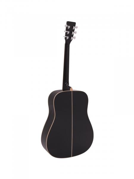 DIMAVERY STW-40 Westerngitarre, schwarz