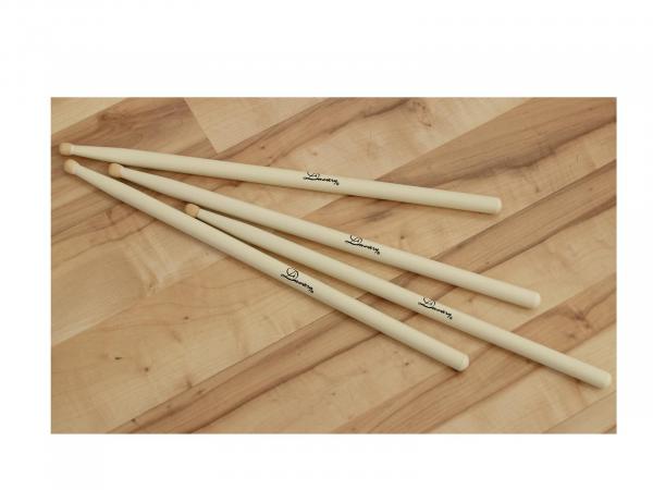 DIMAVERY DDS-Marchingsticks, Ahorn, weiß