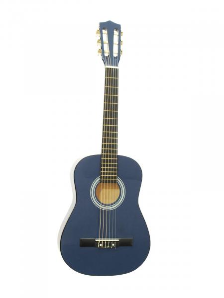 DIMAVERY AC-303 Klassikgitarre 1/2, blau