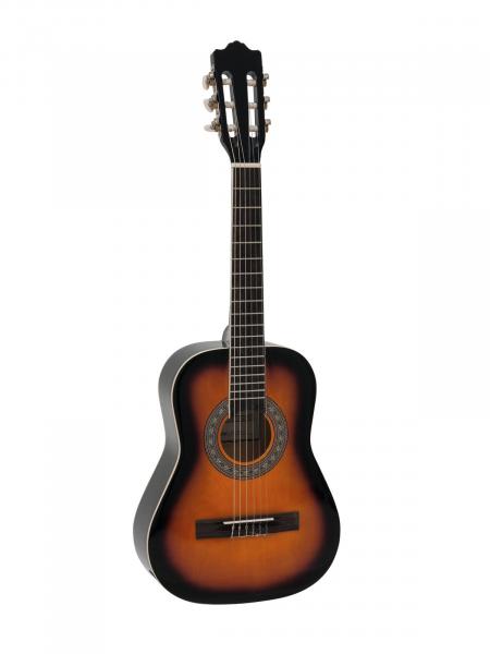 DIMAVERY AC-303 Klassikgitarre 1/2 sunburst