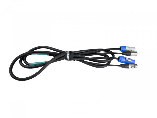 EUROLITE Kombikabel DMX P-Con/3 Pin XLR 3m
