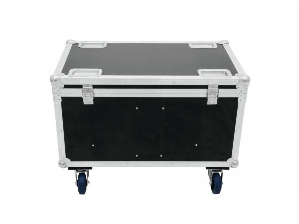 ROADINGER Flightcase 4x Audience Blinder 2xCOB