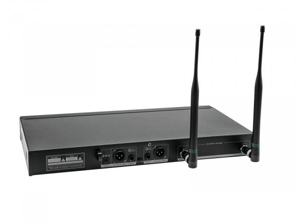 RELACART UR-222D 2-Kanal UHF-Empfänger