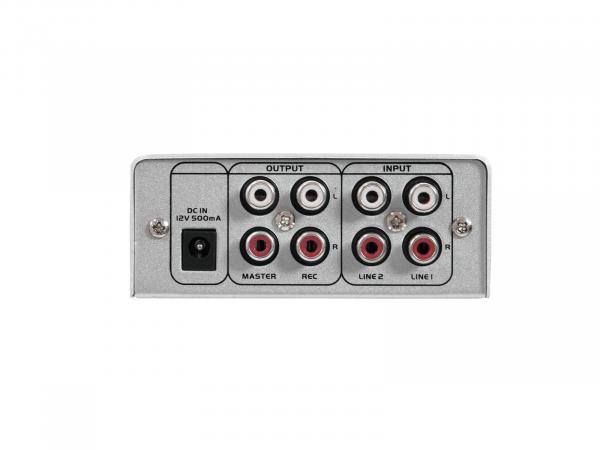 OMNITRONIC GNOME-202 Mini-Mixer silber