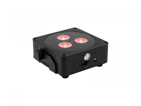 EUROLITE AKKU Flat Light 3 sw