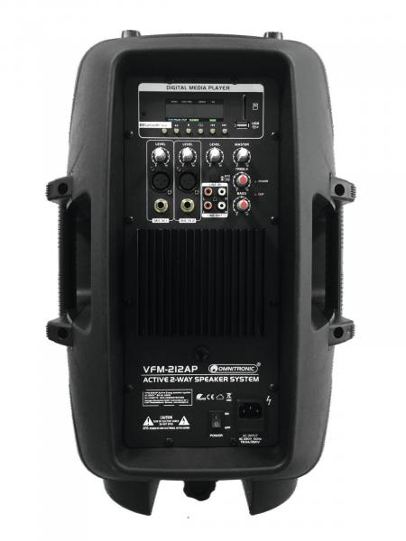 OMNITRONIC VFM-212AP 2-Wege Lautsprecher, aktiv