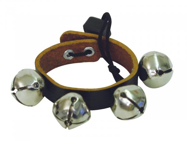 DIMAVERY Glöckchenband, 4 Glöckchen, 18cm