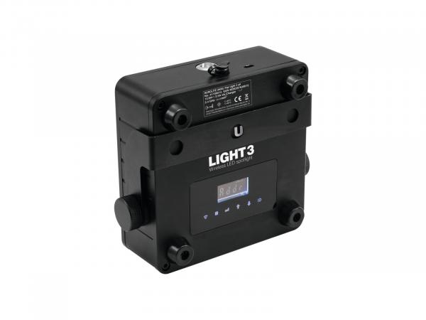 EUROLITE AKKU Flat Light 3 sw