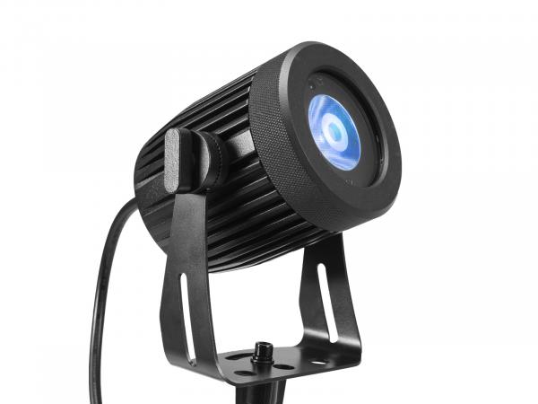 EUROLITE LED IP Spot-15W RGBW Outdoor-Scheinwerfer mit Erdspieß