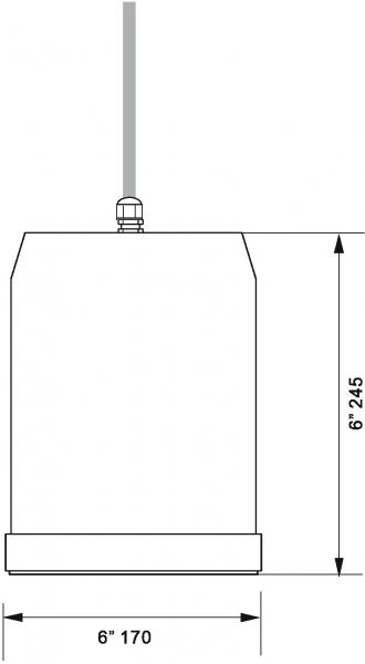 OMNITRONIC WP-15W Deckenlautsprecher