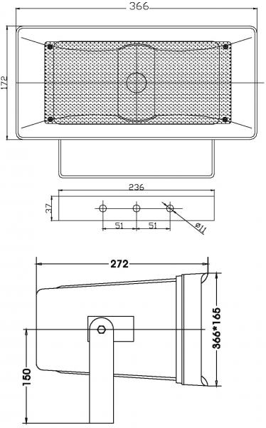 OMNITRONIC HS-50 Druckkammerlautsprecher