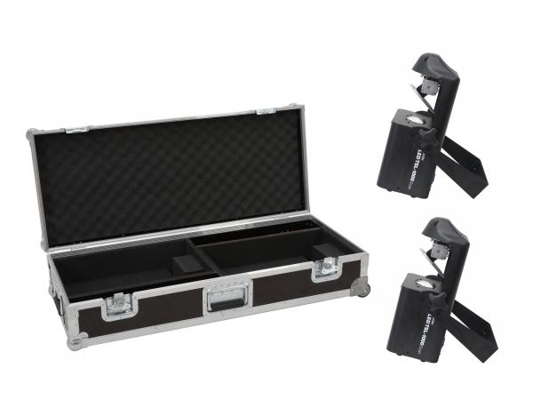 EUROLITE Set 2x LED TSL-1000 Scan + Case mit Trolleyfunktion