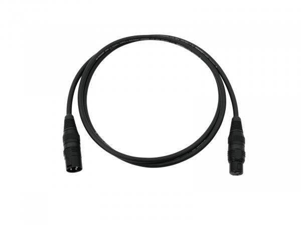 SOMMER CABLE DMX Kabel XLR 3pol 1,5m sw Hicon
