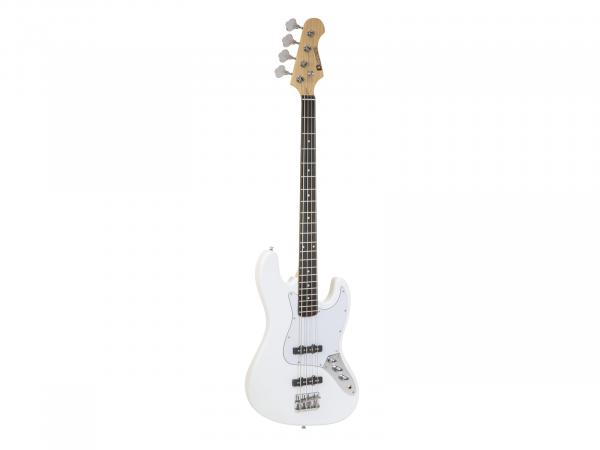 DIMAVERY JB-302 E-Bass, weiß