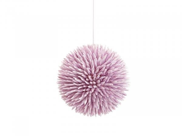 EUROPALMS Sukkulenten Kugel (EVA), Kunstpflanze, rosa, 20cm