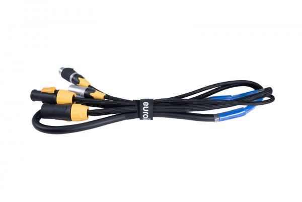 EUROLITE Kombikabel DMX IP T-Con/3 Pin XLR 1,5m