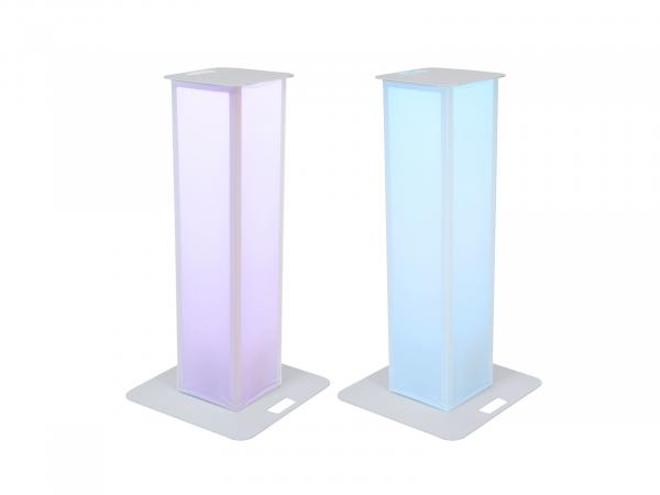 EUROLITE 2x Stage Stand 100cm inkl. Cover und Tasche, weiß
