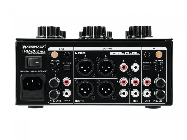 OMNITRONIC TRM-202MK3 2-Kanal Rotary-Mixer