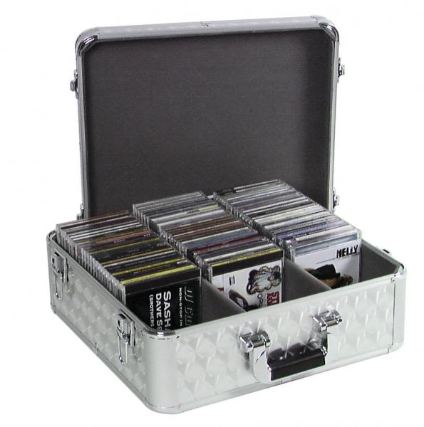 ROADINGER CD-Case ALU poliert 100 CDs