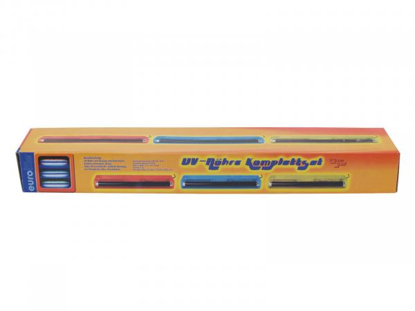 EUROLITE UV-Röhre Komplettset 45cm 15W ABS rot