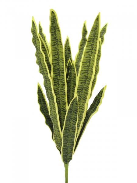 EUROPALMS Sansevieria (EVA), künstlich, grün-gelb, 50cm