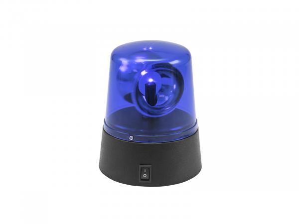 EUROLITE LED Mini-Polizeilicht blau USB/Batterie