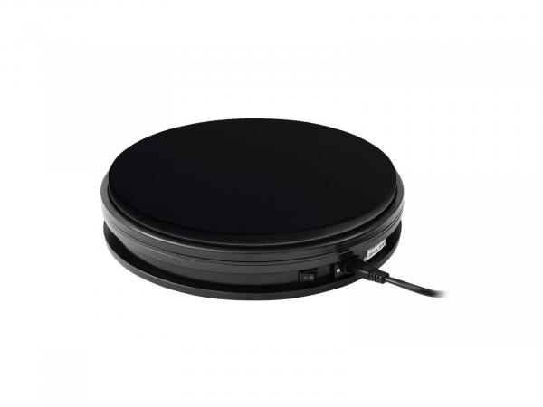 EUROPALMS Drehteller 25cm bis 25kg schwarz