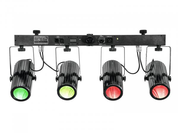 EUROLITE LED QDF-Bar RGBAW Lichtset