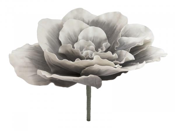 EUROPALMS Riesen-Blüte (EVA), künstlich, steingrau, 80cm