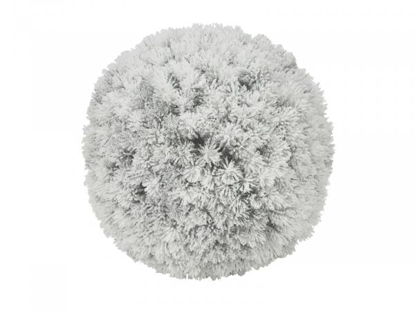 EUROPALMS Pinienkugel, beflockt, 30cm