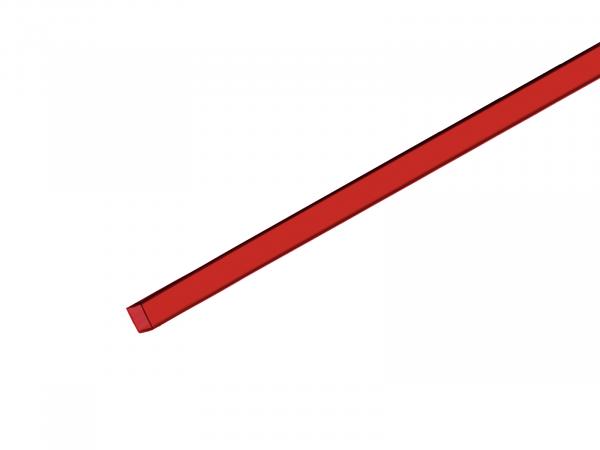 EUROLITE Leer-Rohr 10x10mm rot 4m